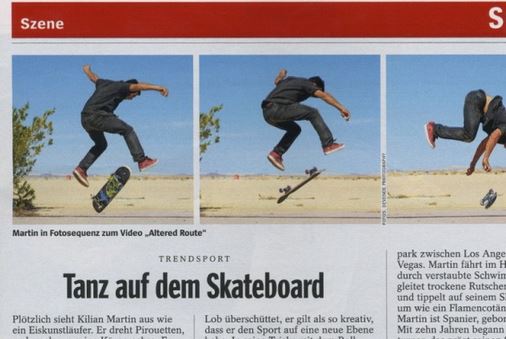 The popular Spiegel Magazine from Germany publishes an article on Kilian.